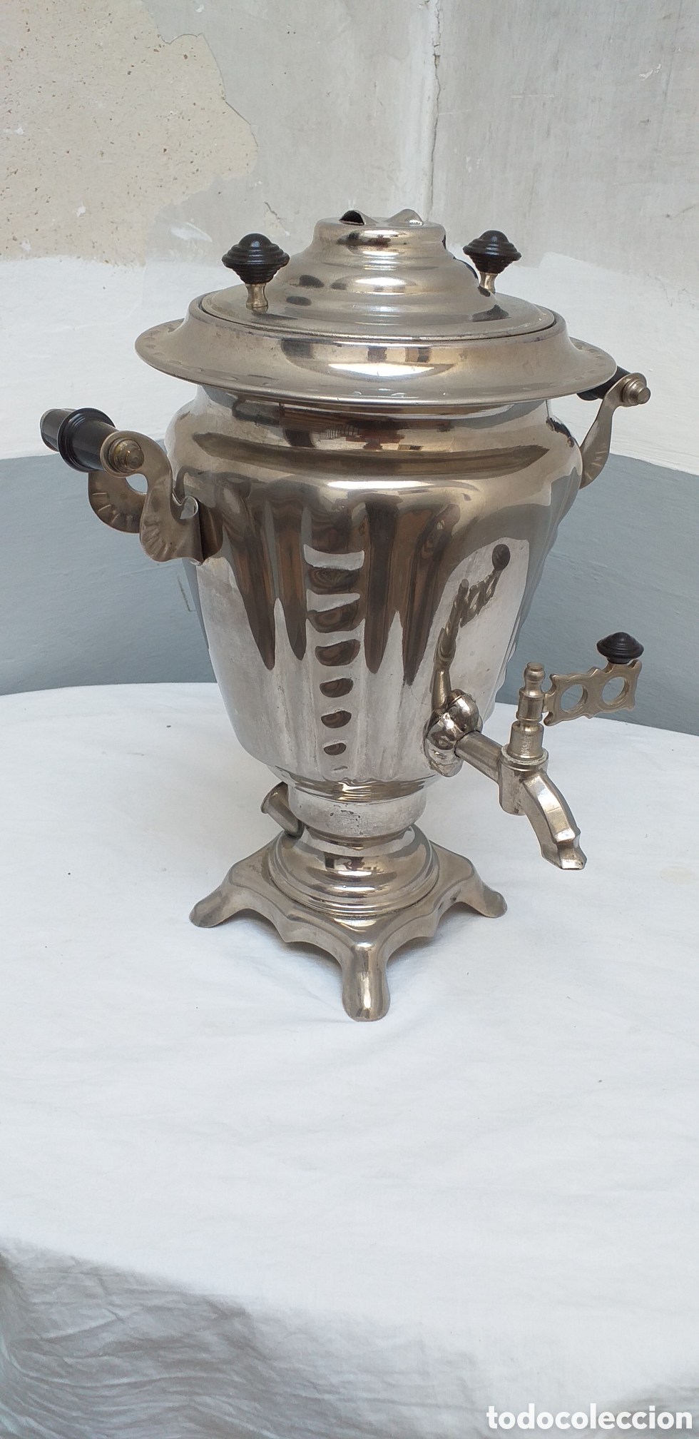 Antig&uuml;edades: Cafetera Samovar el&eacute;ctrico a&ntilde;os 80 - Foto 1