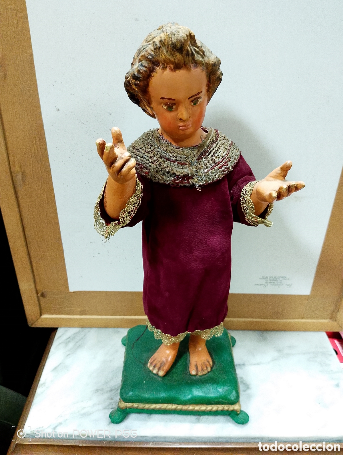 Antig&uuml;edades: Ni&ntilde;o de antiguo de terracota - Foto 1