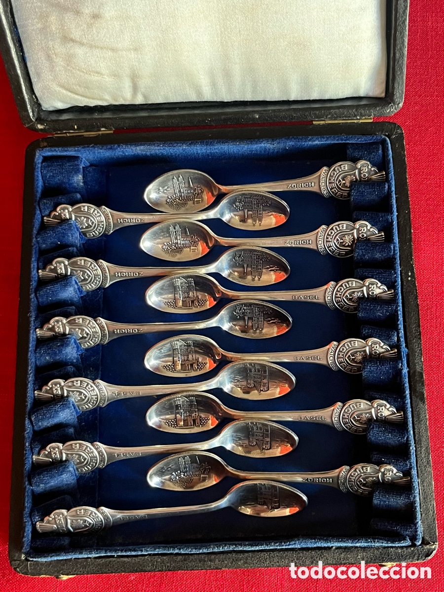 Antig&uuml;edades: LOTE DE 12 CUCHARAS ROLEX - Foto 1