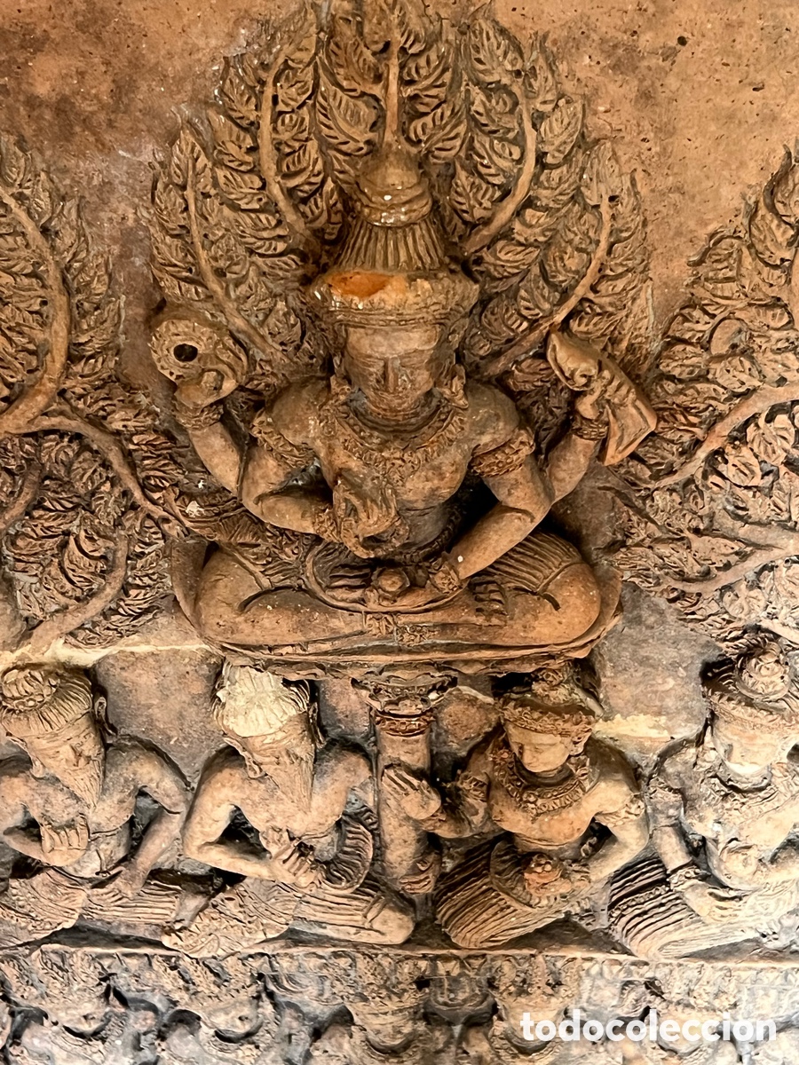 Antig&uuml;edades: Gran estela de terracota - Foto 2