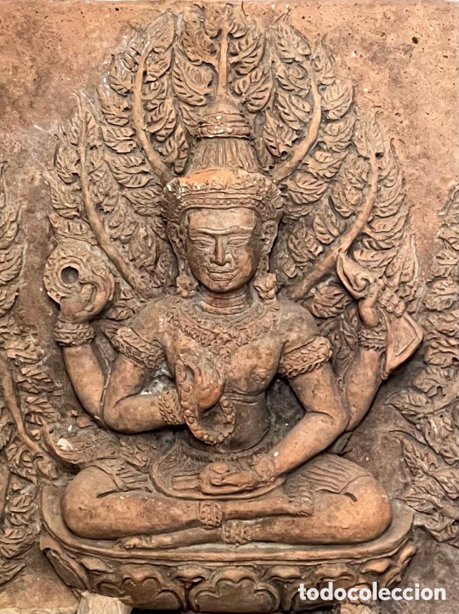 Antig&uuml;edades: Gran estela de terracota - Foto 3