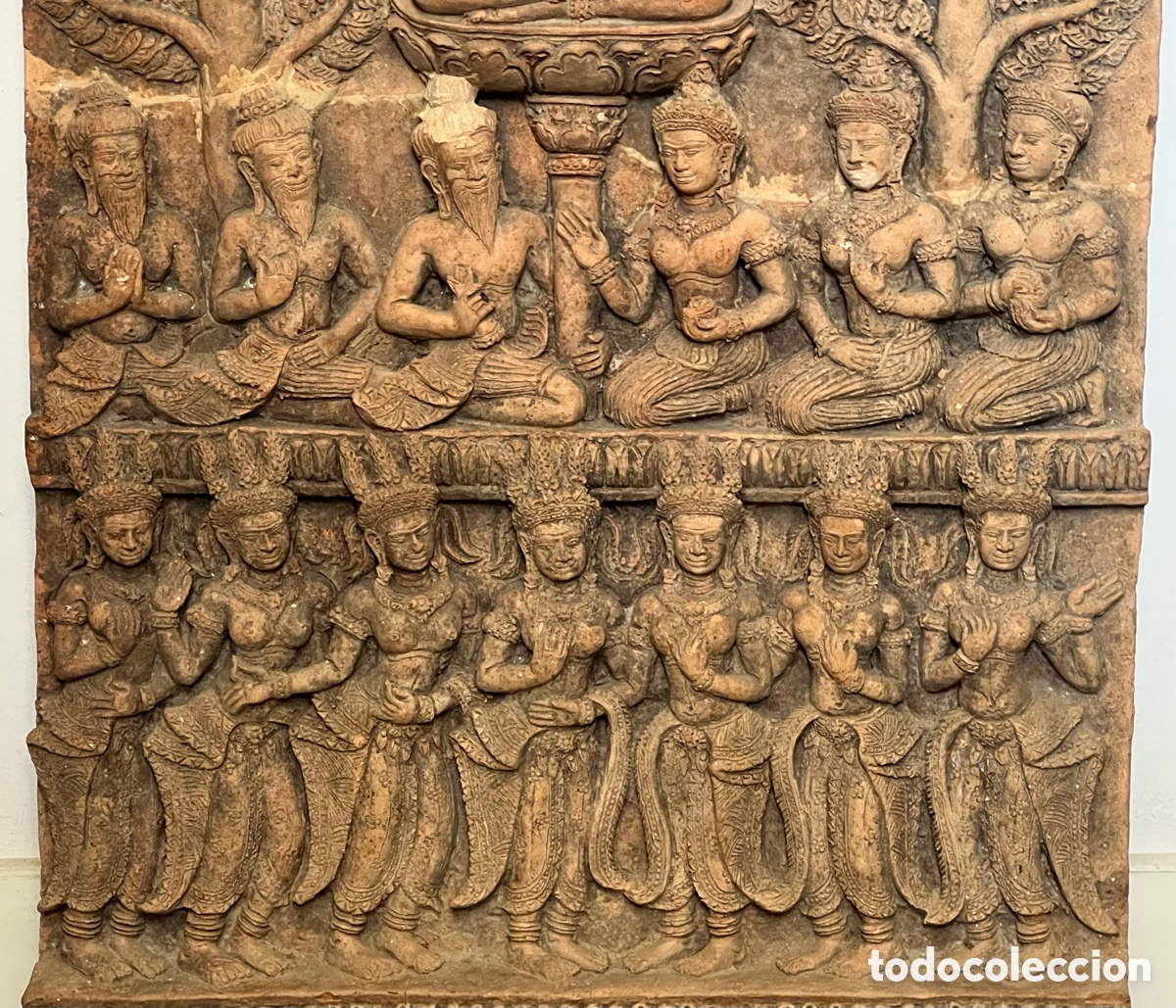 Antig&uuml;edades: Gran estela de terracota - Foto 7