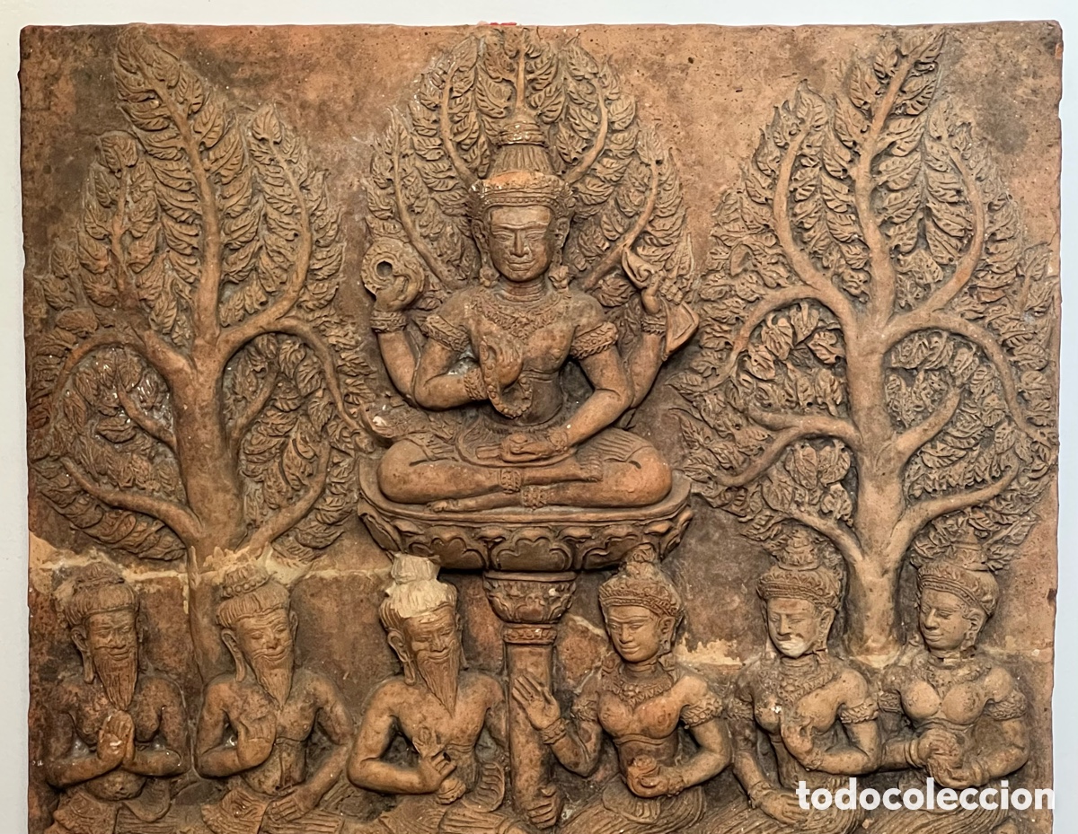 Antig&uuml;edades: Gran estela de terracota - Foto 14
