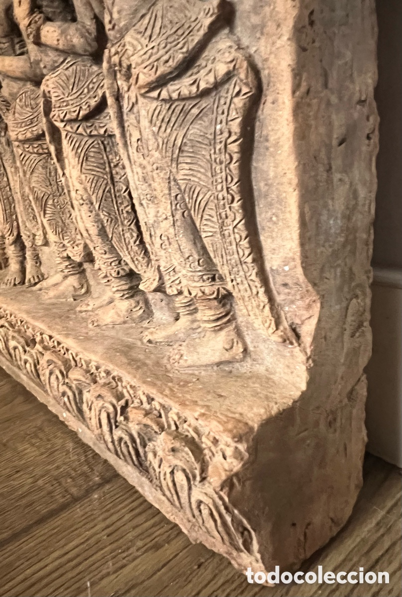 Antig&uuml;edades: Gran estela de terracota - Foto 18