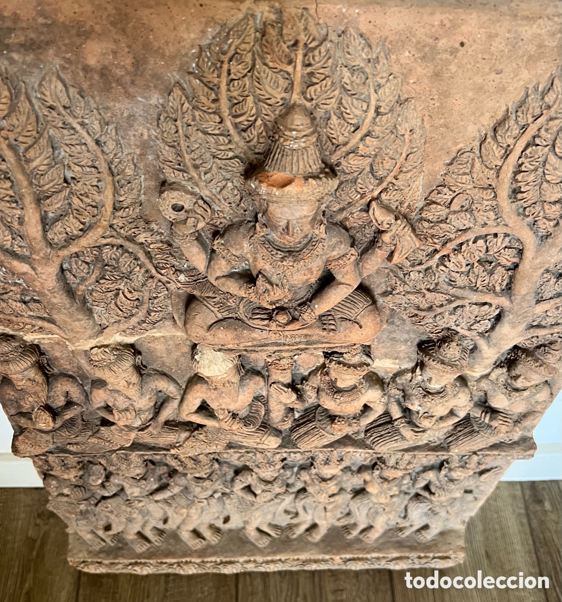 Antig&uuml;edades: Gran estela de terracota - Foto 19