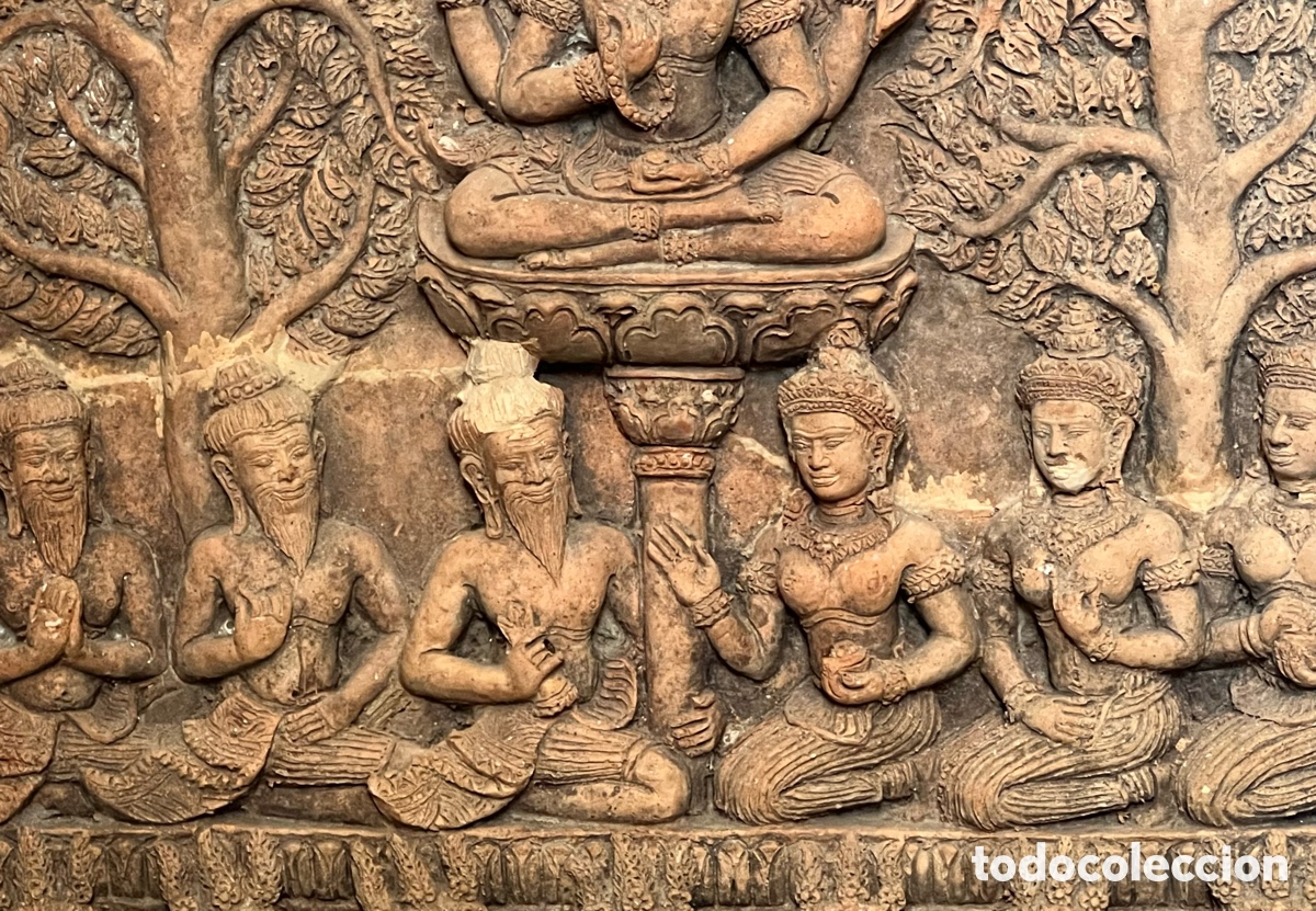 Antig&uuml;edades: Gran estela de terracota - Foto 21