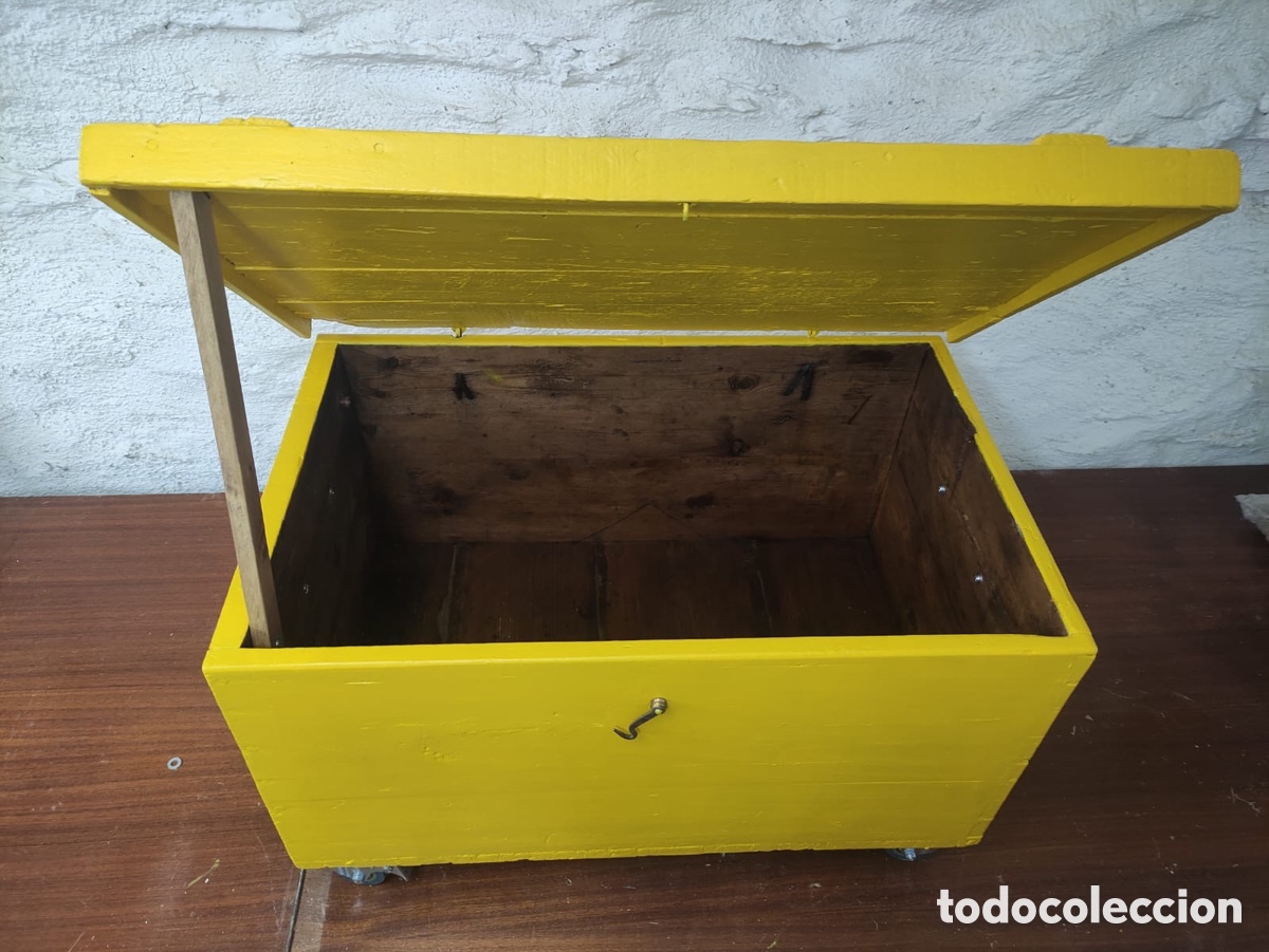 Antig&uuml;edades: Ba&uacute;l Restaurado con Detalle - Foto 3