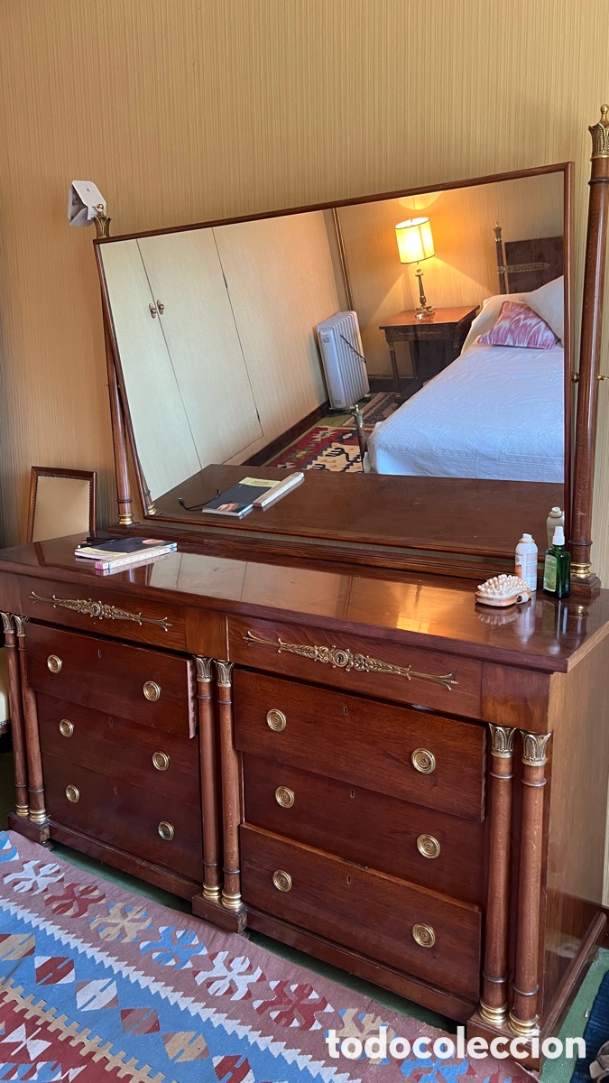 Antig&uuml;edades: Conjunto Dormitorio estilo imperio - Foto 12