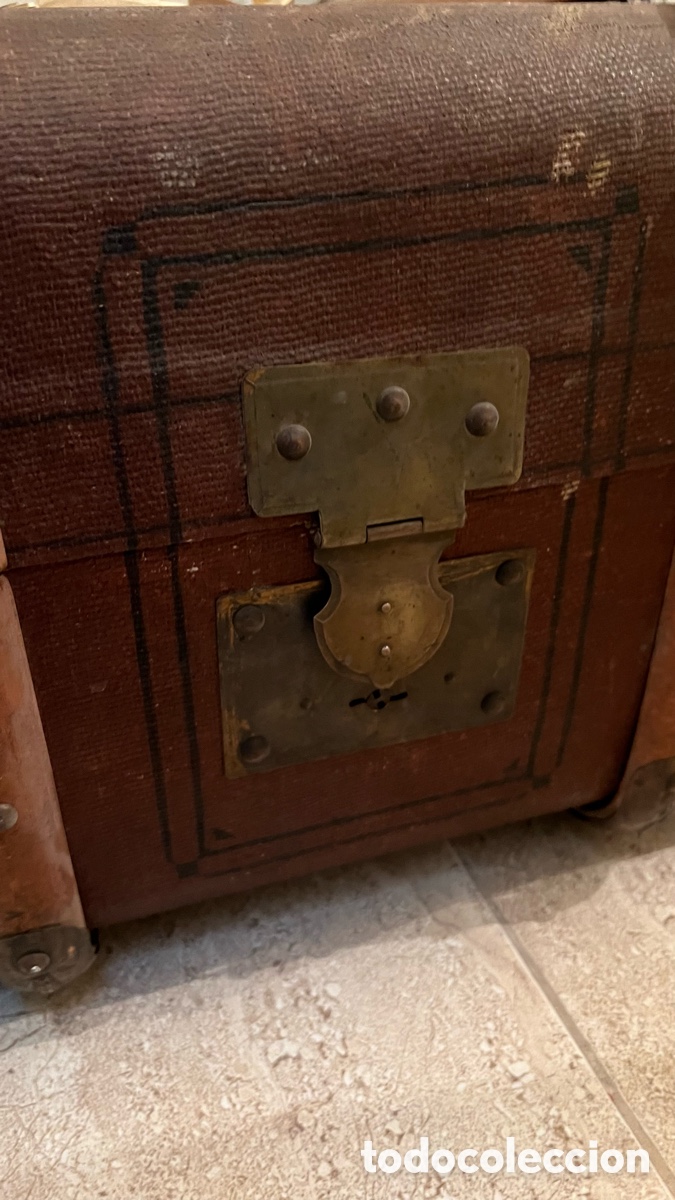 Antig&uuml;edades: Baul antiguo a&ntilde;os 20 - Foto 3