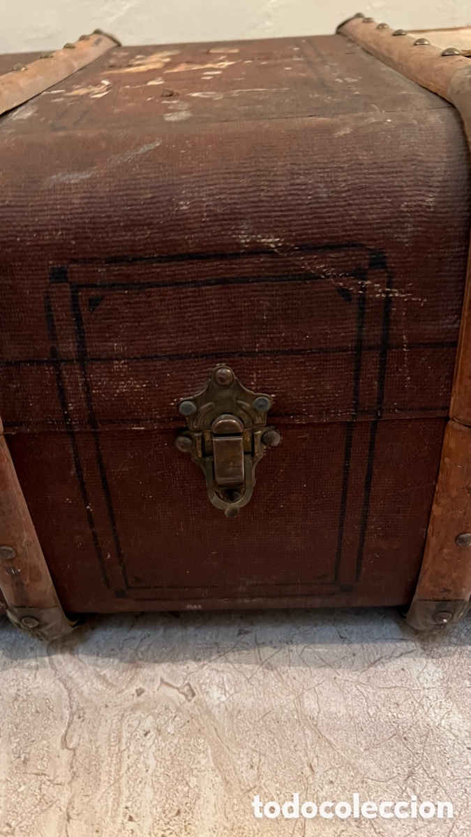 Antig&uuml;edades: Baul antiguo a&ntilde;os 20 - Foto 12