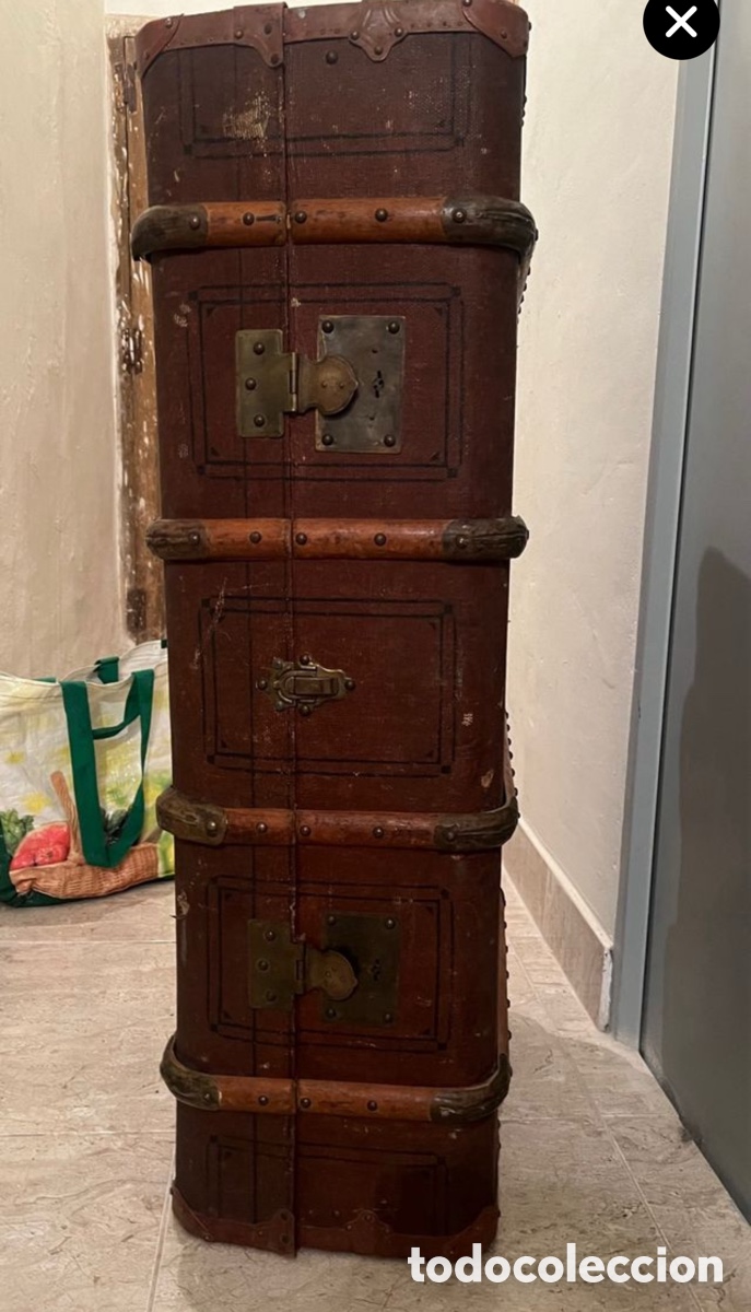 Antig&uuml;edades: Baul antiguo a&ntilde;os 20 - Foto 1