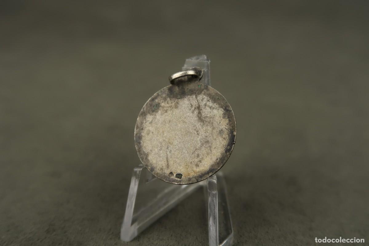 Antig&uuml;edades: Antigua Medalla Religiosa de Plata - Foto 6