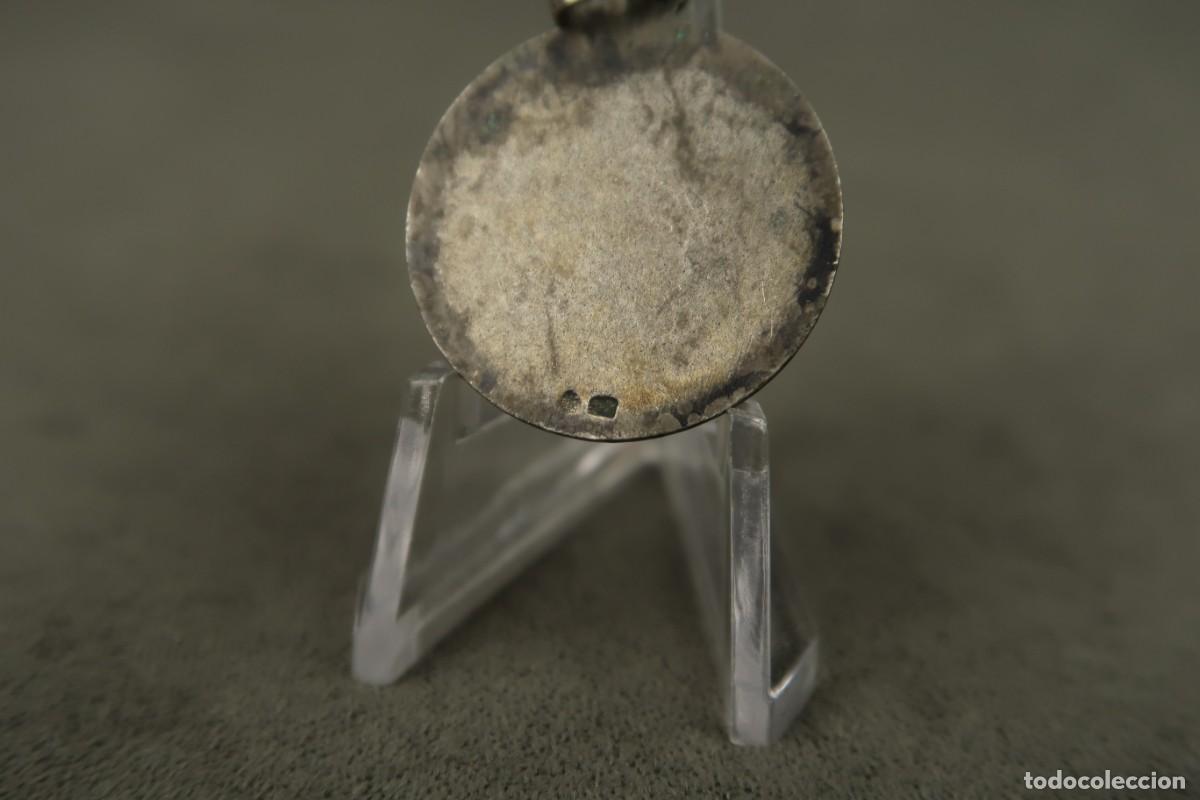 Antig&uuml;edades: Antigua Medalla Religiosa de Plata - Foto 8