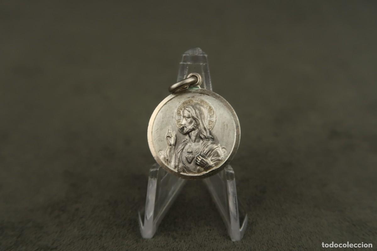 Antig&uuml;edades: Antigua Medalla Religiosa de Plata - Foto 1