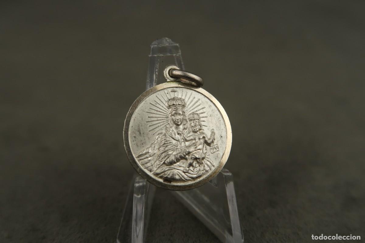 Antig&uuml;edades: Antigua Medalla Religiosa de Plata - Foto 5