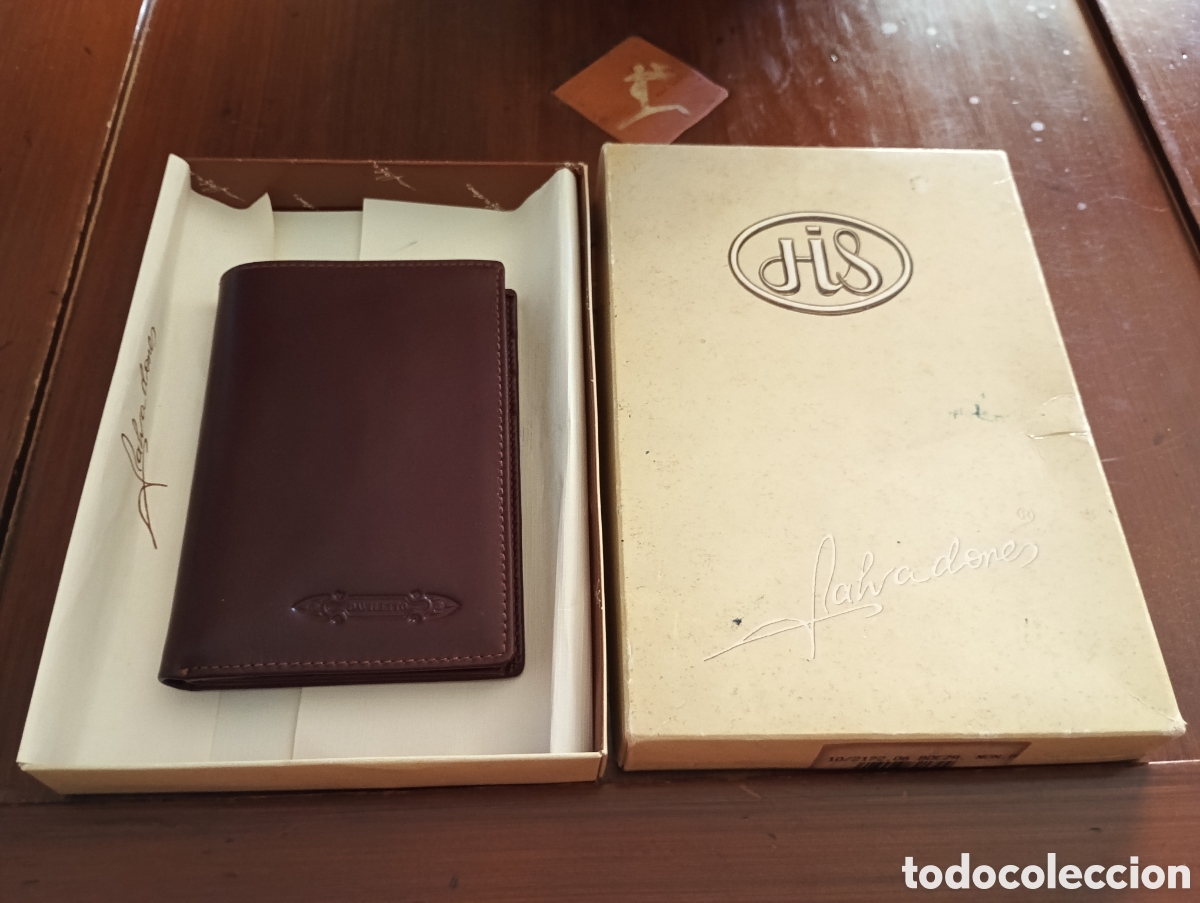 Antig&uuml;edades: Cartera Daviletto Piel Marr&oacute;n - Foto 2