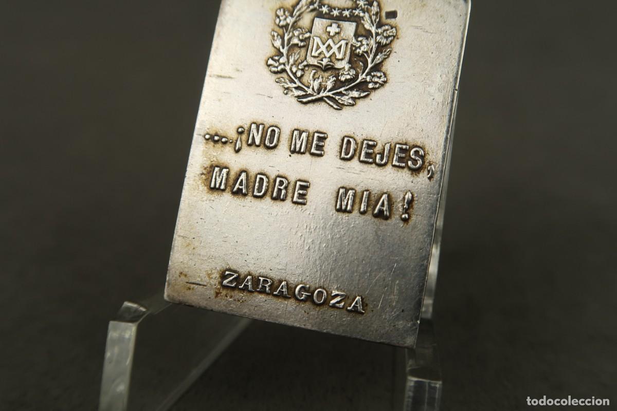 Antig&uuml;edades: Antigua Medalla Religiosa de Plata - Foto 13