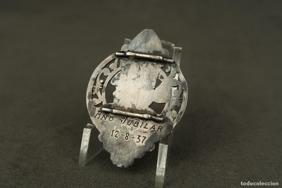 Antig&uuml;edades: Antigua Medalla Religiosa de Plata - Foto 8