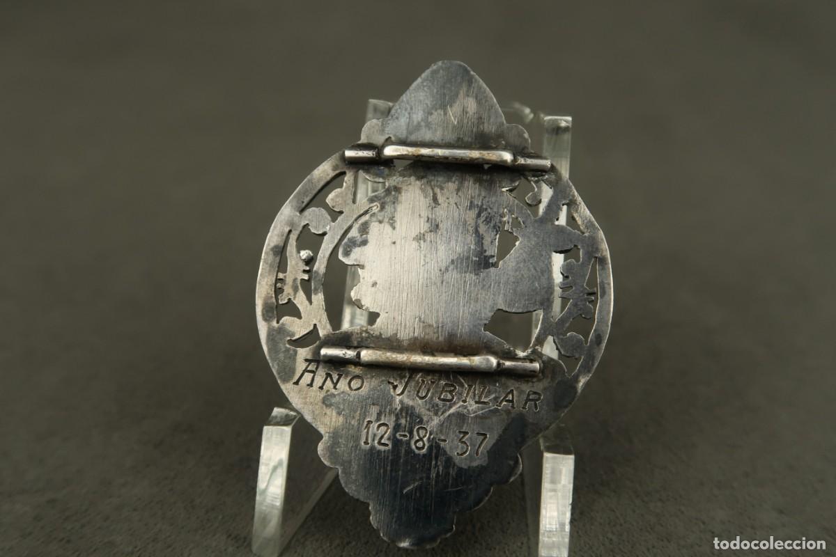 Antig&uuml;edades: Antigua Medalla Religiosa de Plata - Foto 9