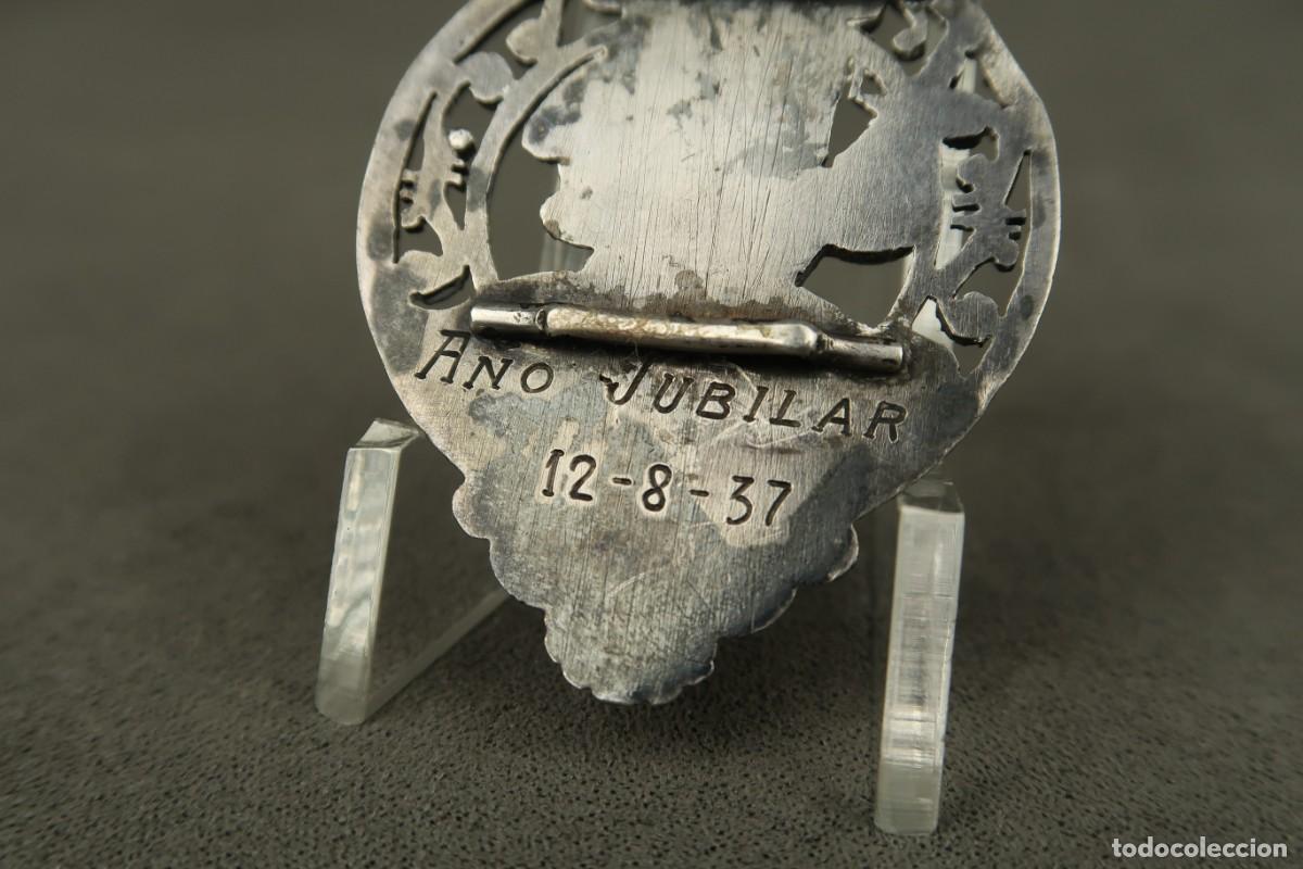 Antig&uuml;edades: Antigua Medalla Religiosa de Plata - Foto 10