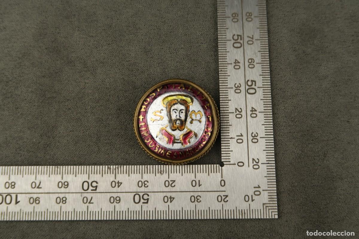 Antig&uuml;edades: Antiguo Broche Religioso con Esmaltes - Foto 10