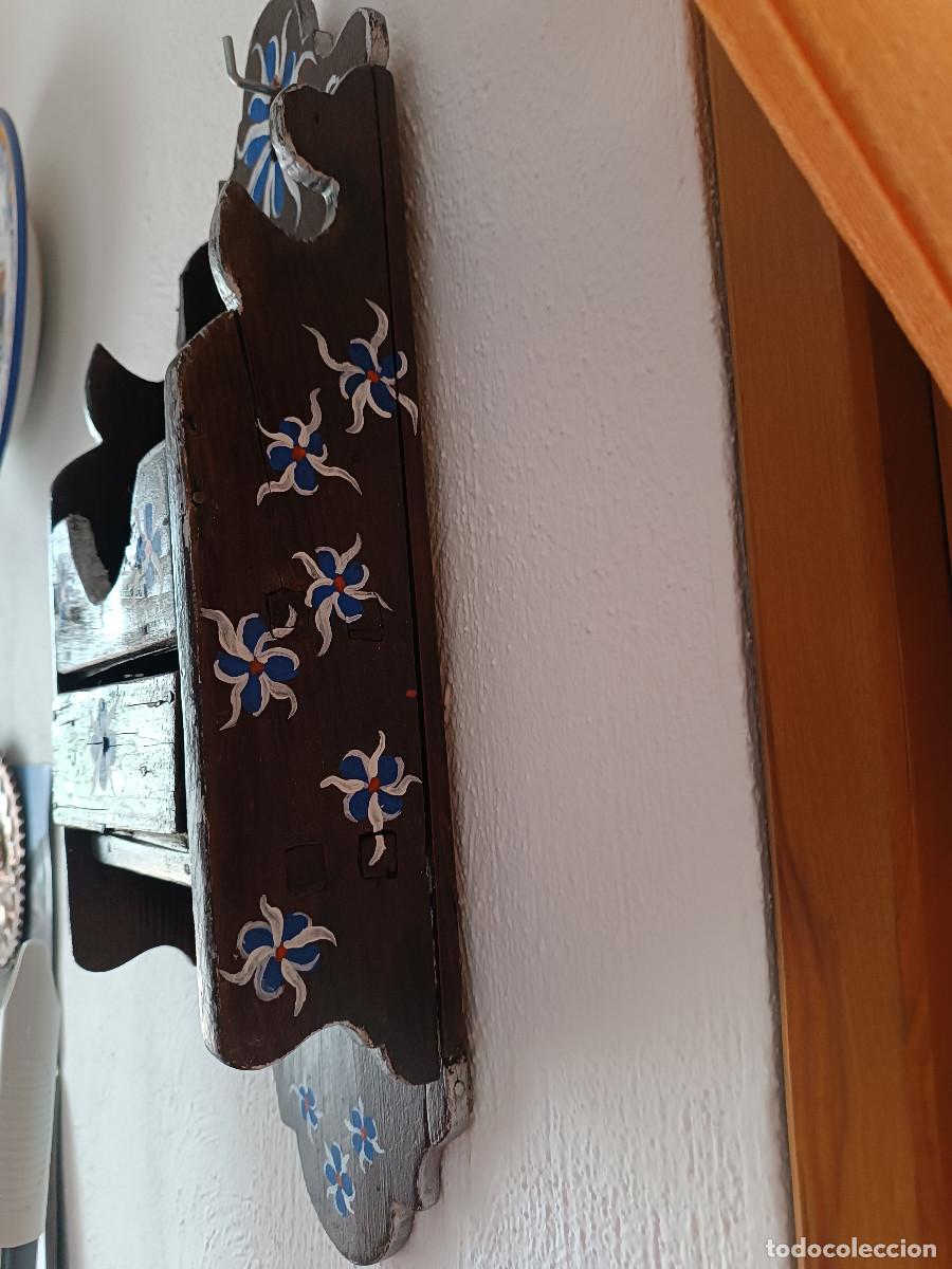 Antig&uuml;edades: ANTIGUO ALMIRECERO DE MADERA CON CAJONCITO - Foto 3