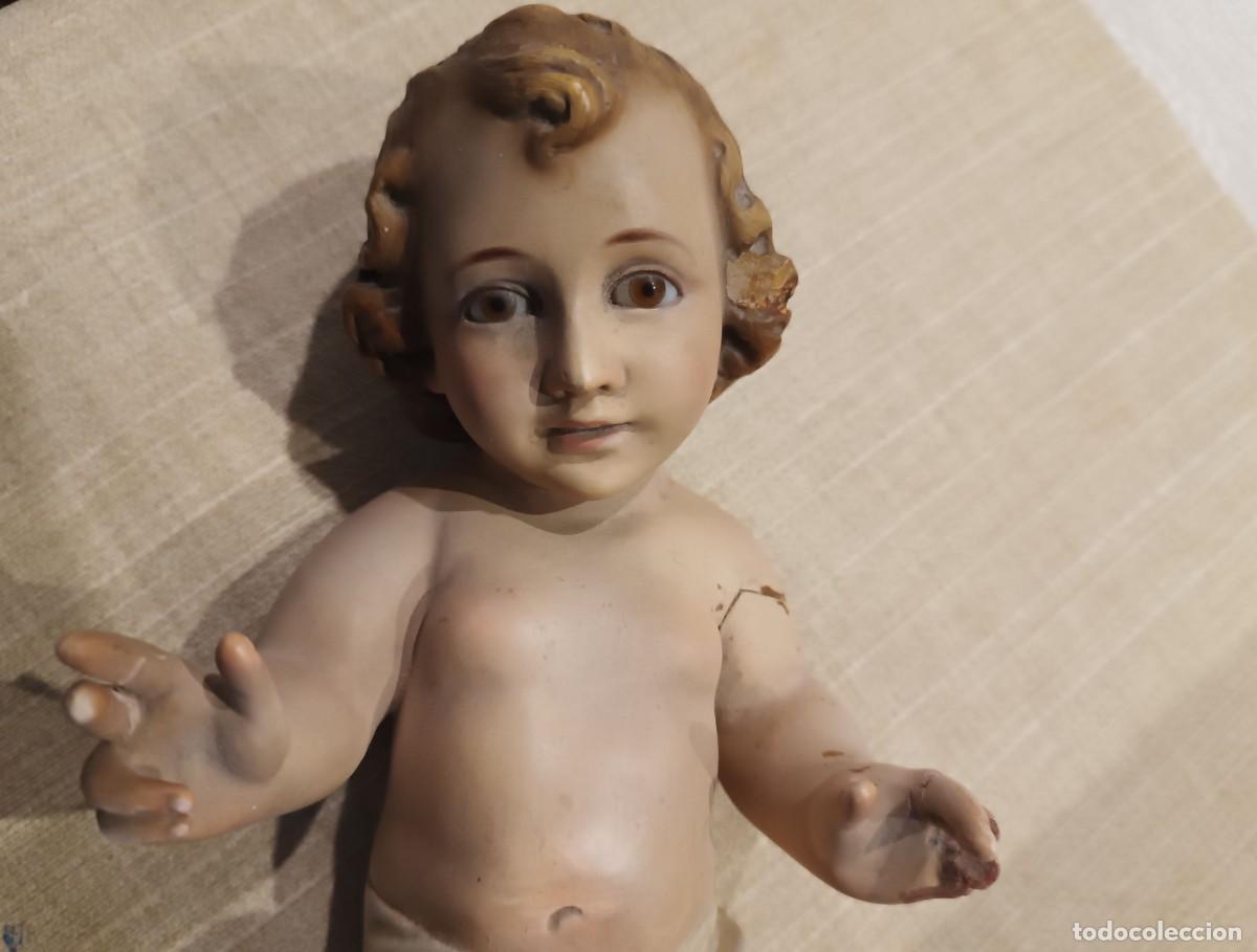 Antig&uuml;edades: Ni&ntilde;o Jes&uacute;s de Olot.. 24 cms. - Foto 3