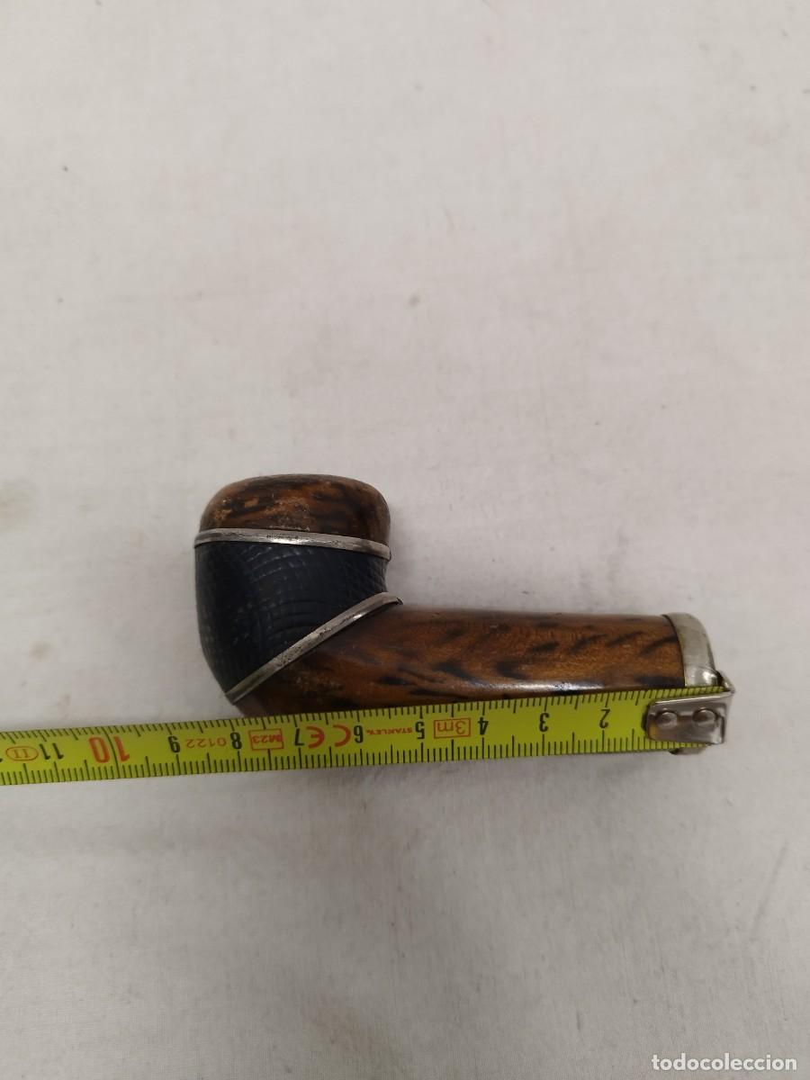 Antig&uuml;edades: Pieza a identificar, mango de baston? parte de pipa? - Foto 9