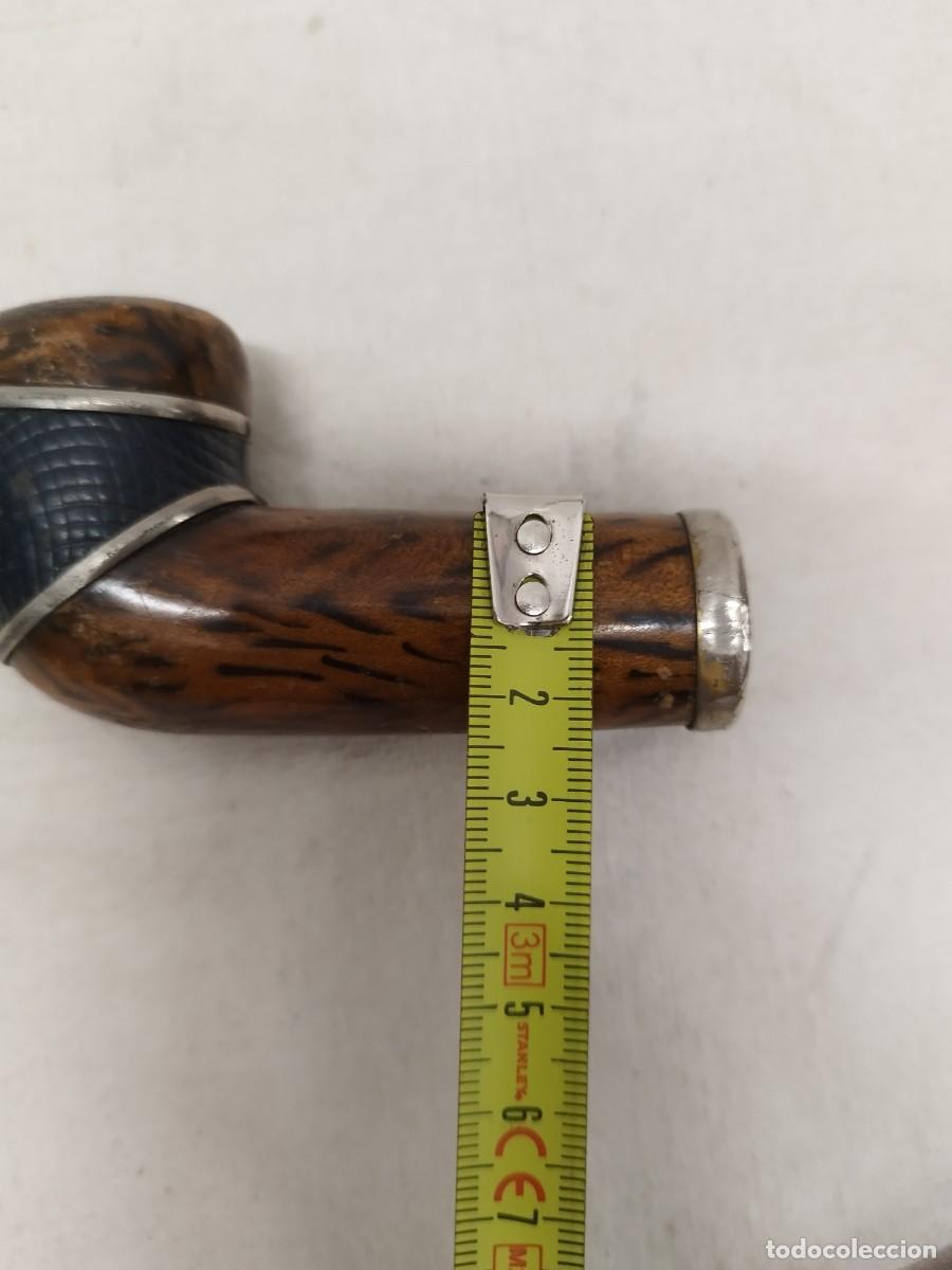 Antig&uuml;edades: Pieza a identificar, mango de baston? parte de pipa? - Foto 10