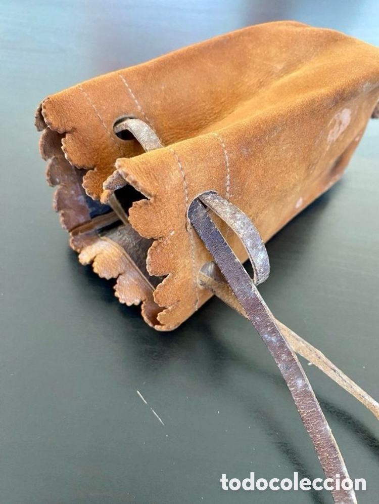 Antig&uuml;edades: Bolsa para el dinero S. XVIII - Foto 4
