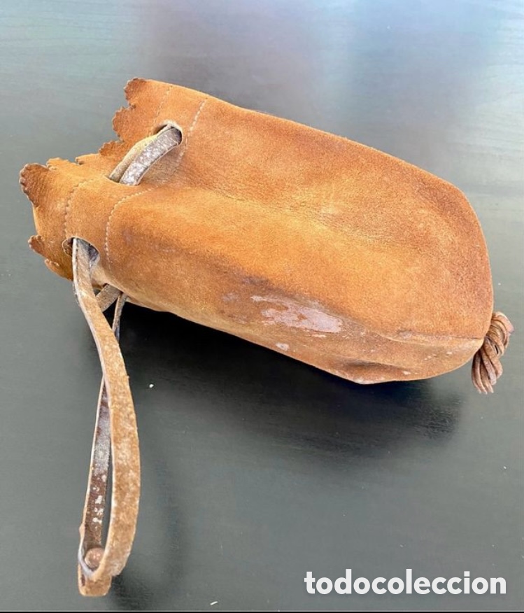 Antig&uuml;edades: Bolsa para el dinero S. XVIII - Foto 5