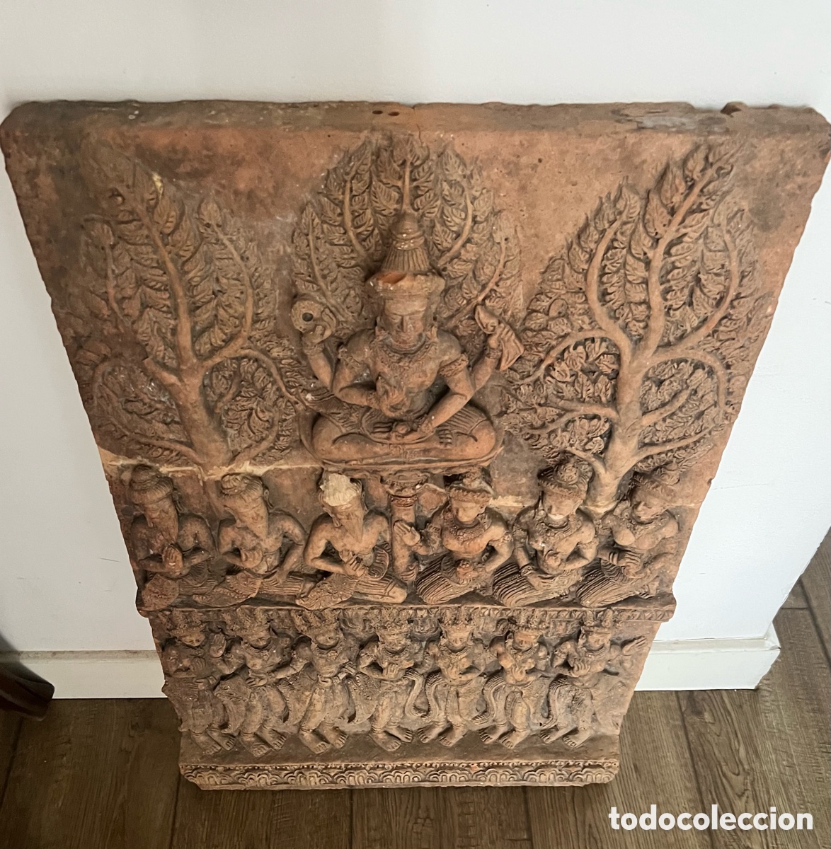 Antig&uuml;edades: Gran estela de terracota - Foto 17
