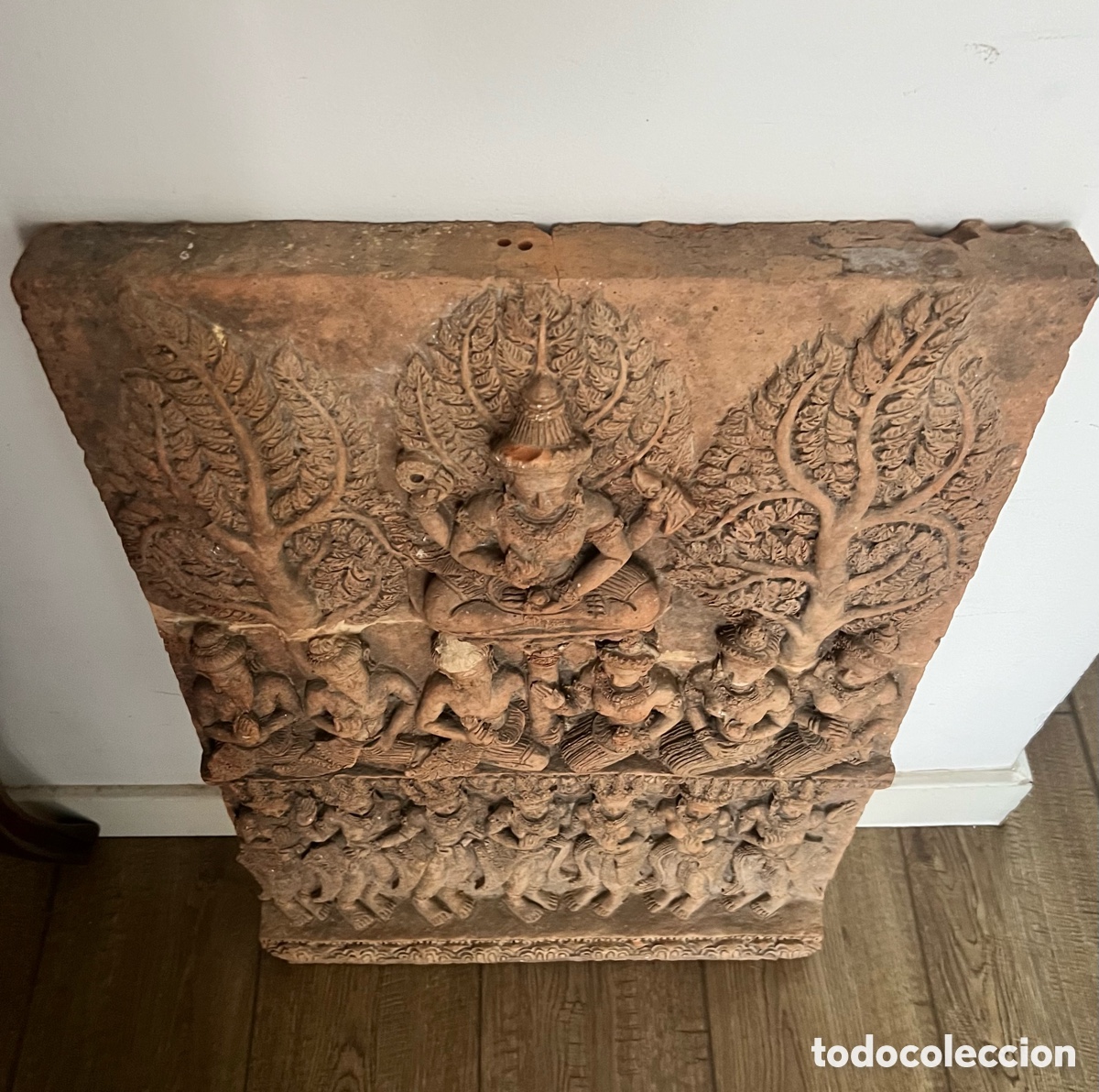 Antig&uuml;edades: Gran estela de terracota - Foto 13