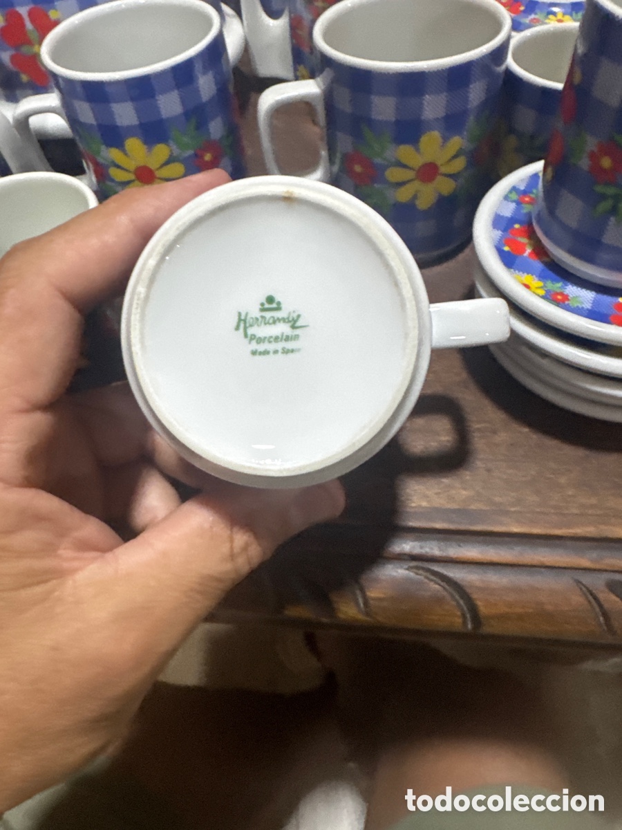 Antig&uuml;edades: Juego de caf&eacute; de cer&aacute;mica - Foto 2