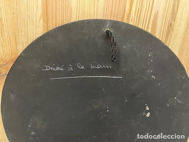 Antig&uuml;edades: Espejo franc&eacute;s decorado a mano - Foto 4
