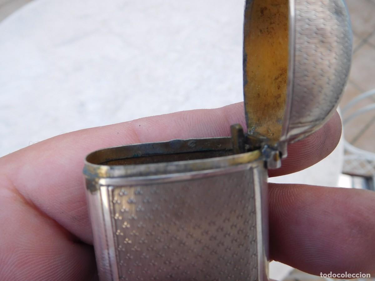 Antig&uuml;edades: Cerillero antiguo de plata - Foto 12