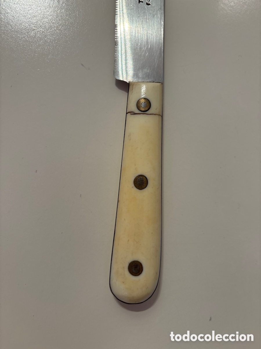 Antig&uuml;edades: Cuchillo Mannos Inoxidable - Foto 2