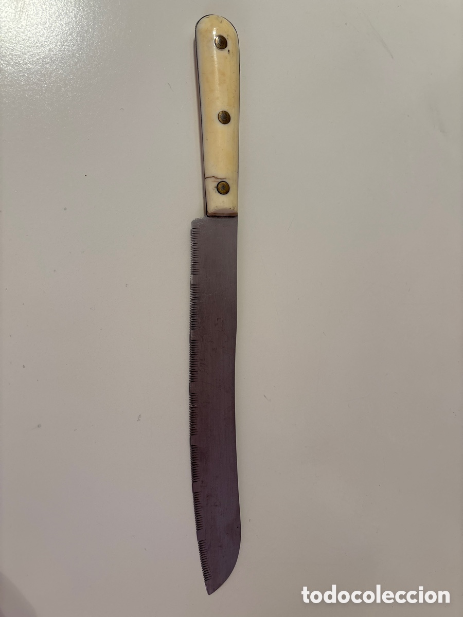 Antig&uuml;edades: Cuchillo Mannos Inoxidable - Foto 3