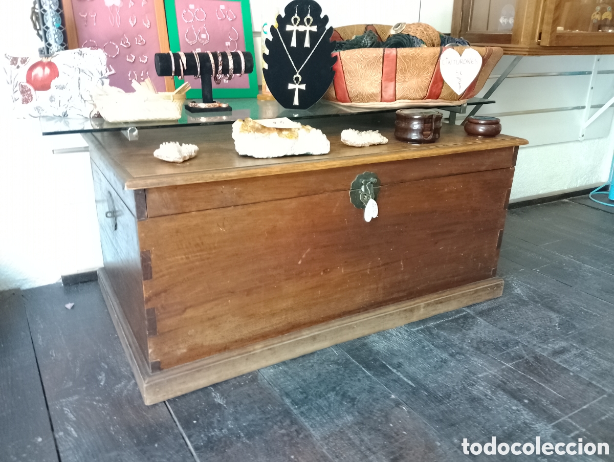 Antig&uuml;edades: Arc&oacute;n antiguo de madera maciza - Foto 2