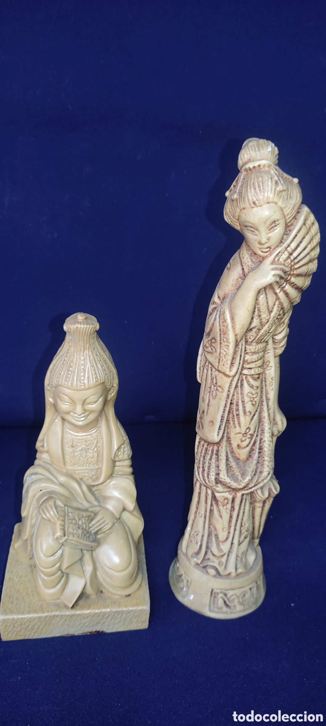 Antig&uuml;edades: Figuras de geishas japonesas - Foto 10