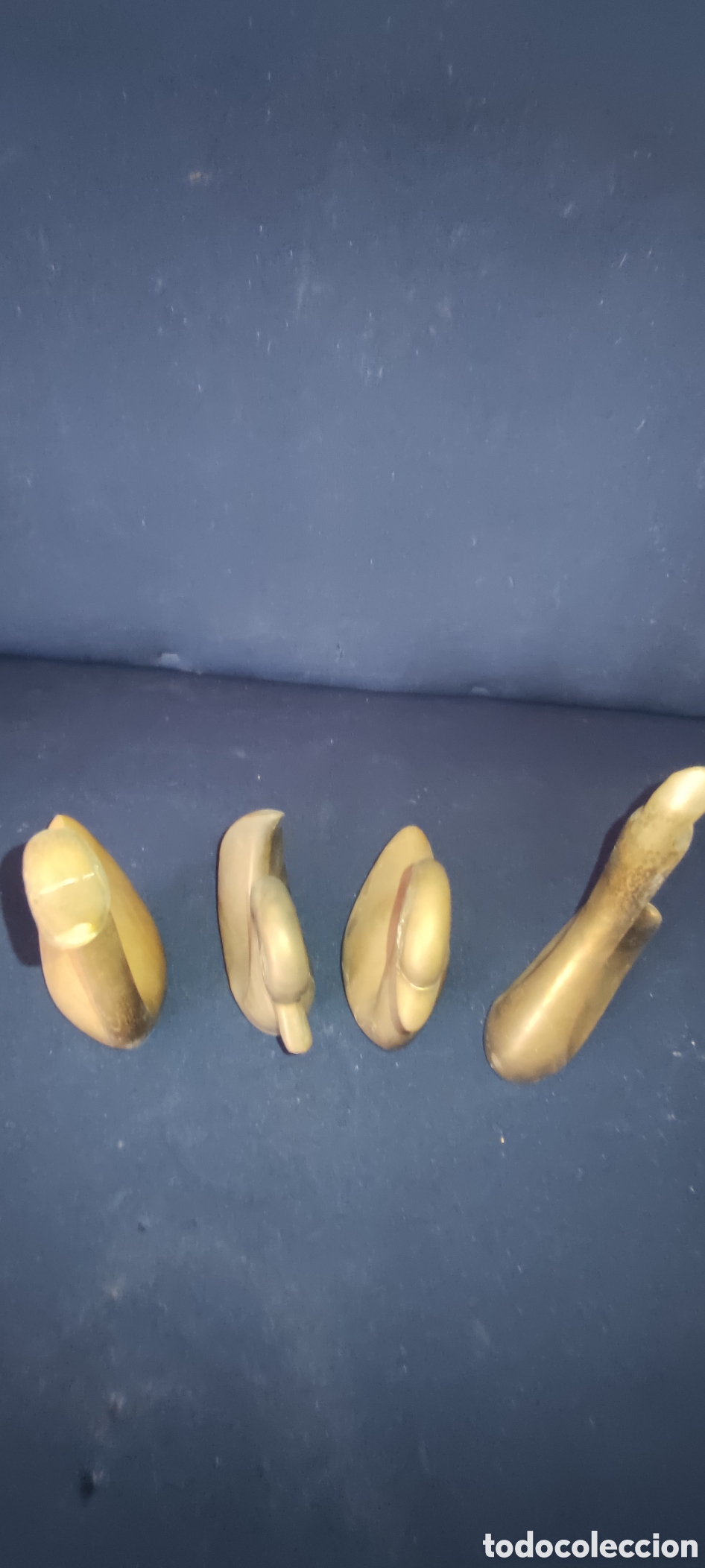 Antig&uuml;edades: Conjunto de cisnes de bronce - Foto 8