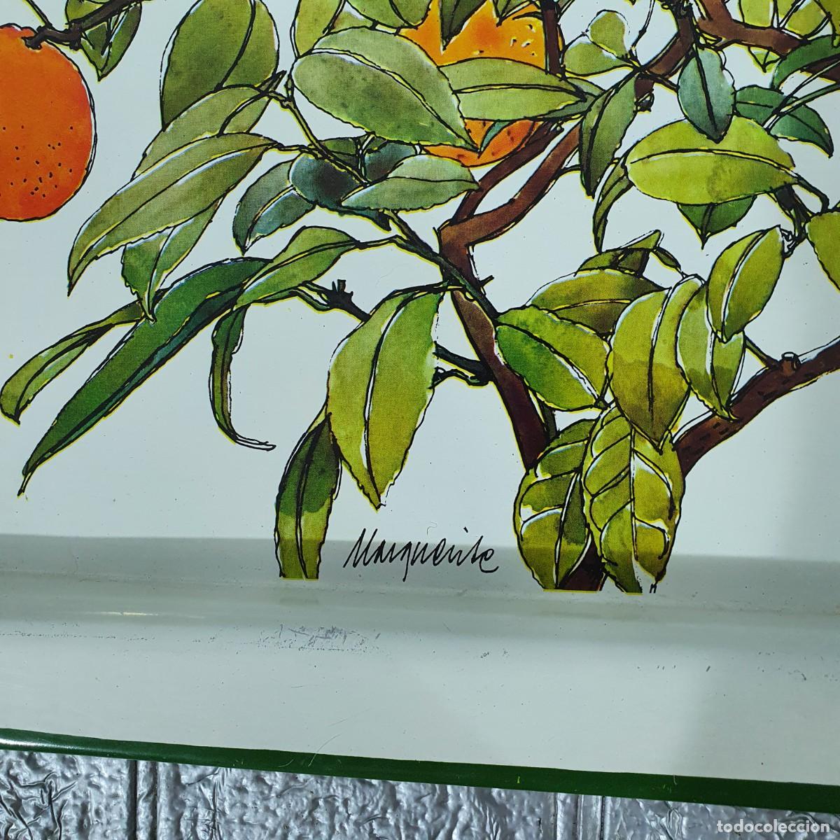 Antig&uuml;edades: Bandeja decorativa de chapa - Foto 3