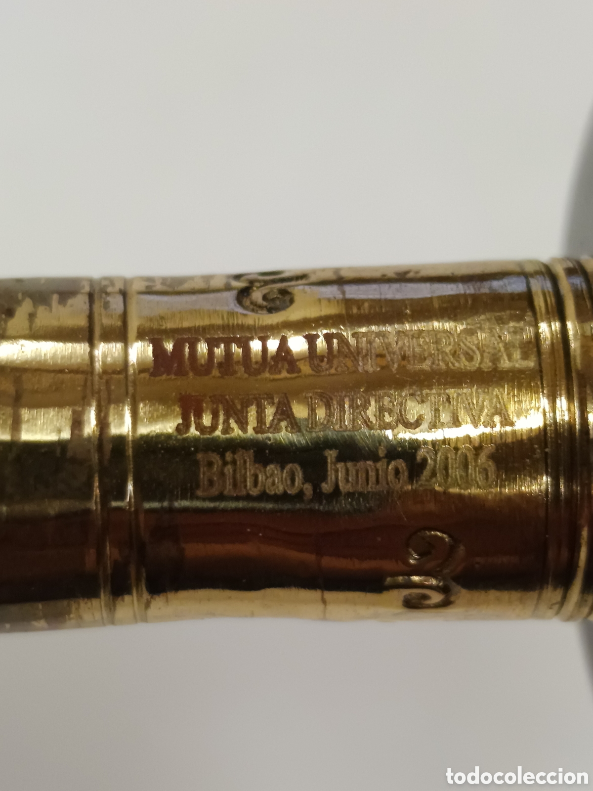 Antig&uuml;edades: Bast&oacute;n Makila inscripci&oacute;n Hitza Hitz - Foto 6