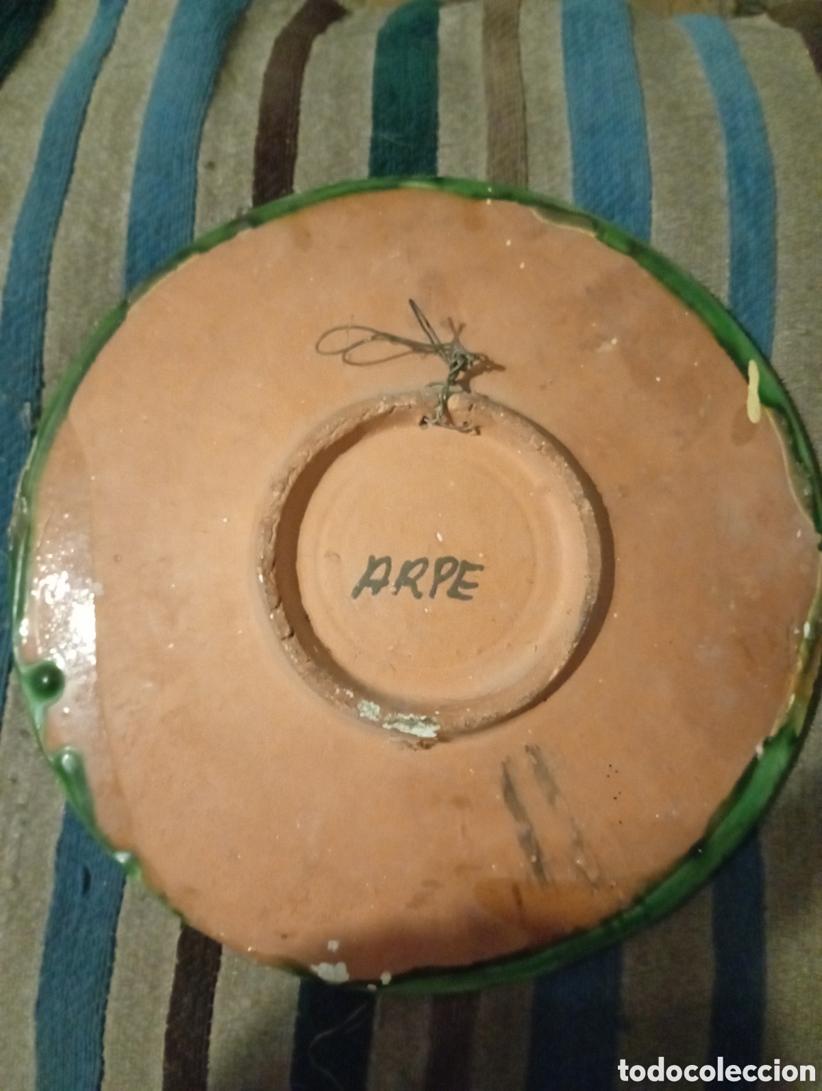Antig&uuml;edades: Plato cer&aacute;mica antiguo - Foto 2