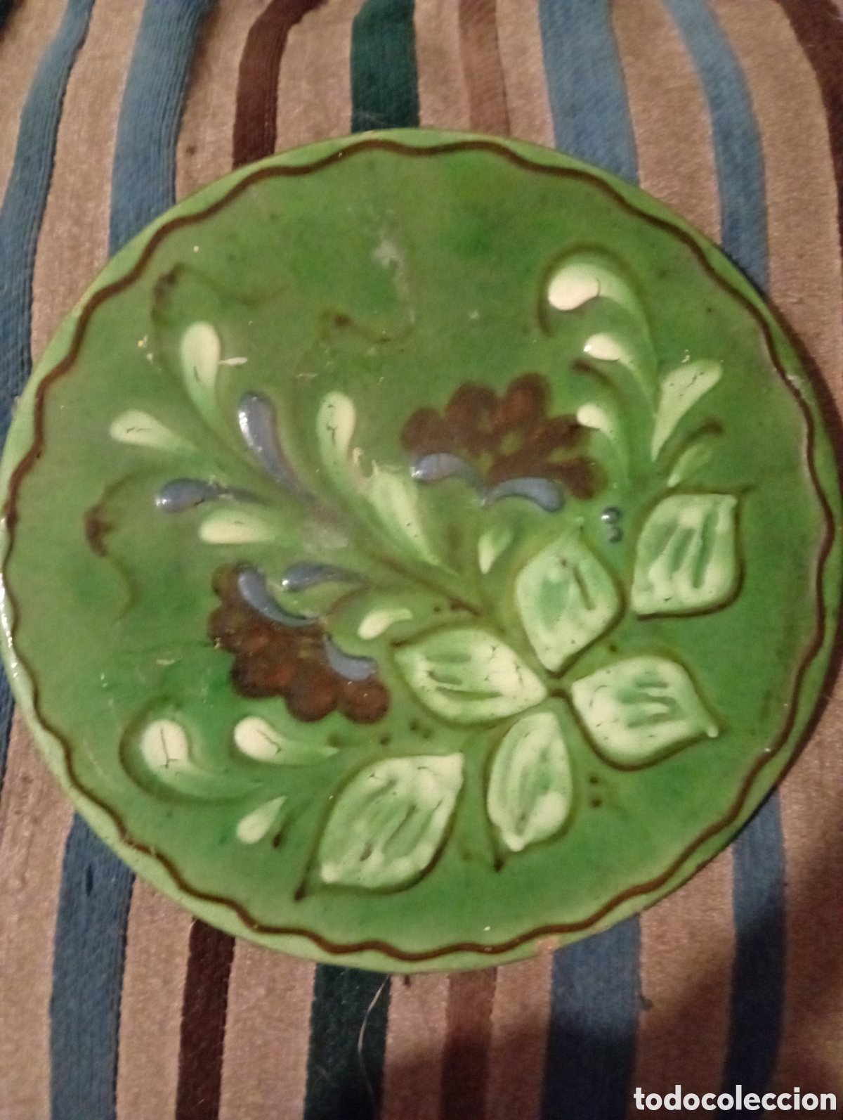 Antig&uuml;edades: Plato cer&aacute;mica antiguo - Foto 1