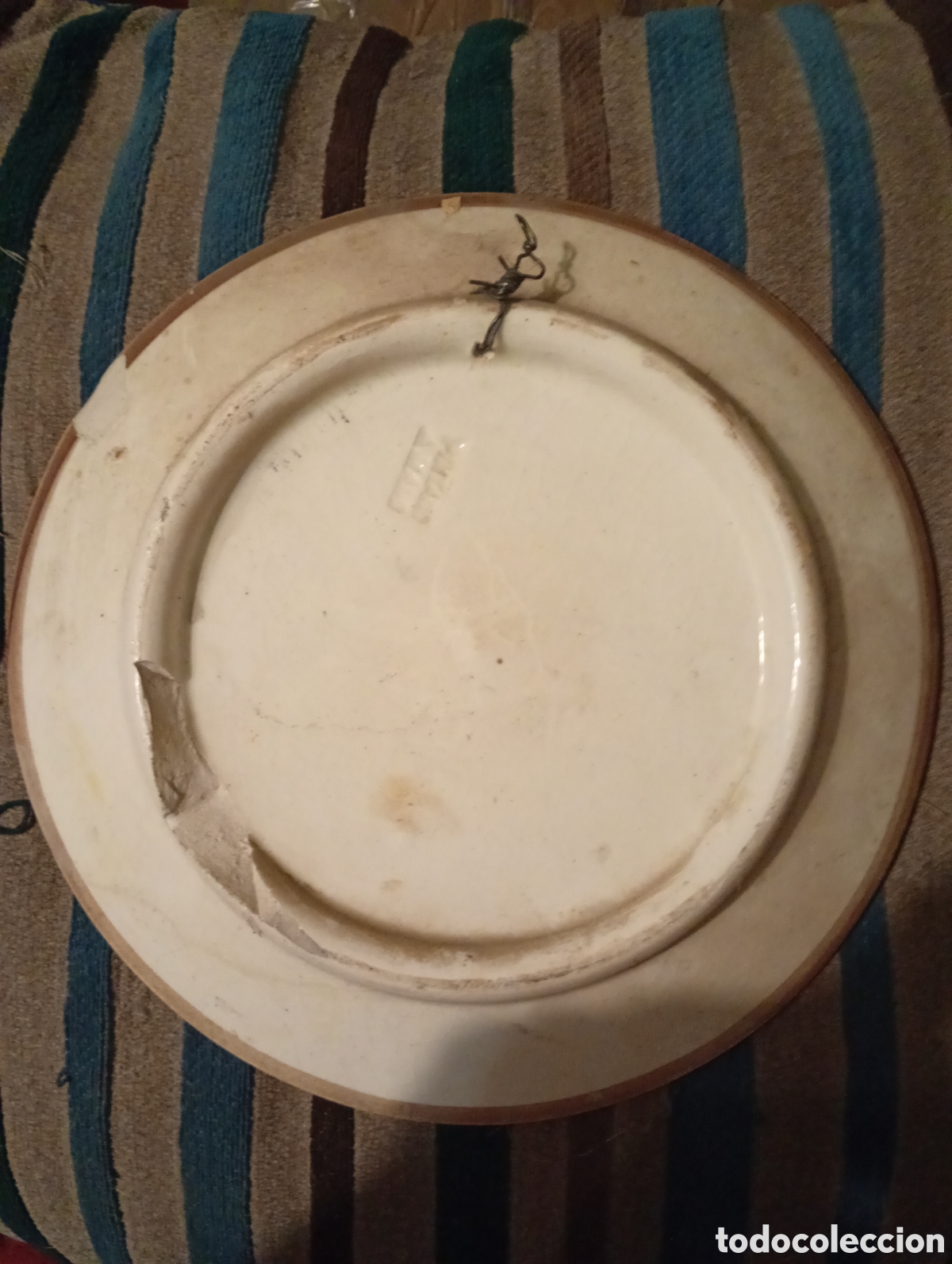 Antig&uuml;edades: Plato cer&aacute;mica antiguo - Foto 2