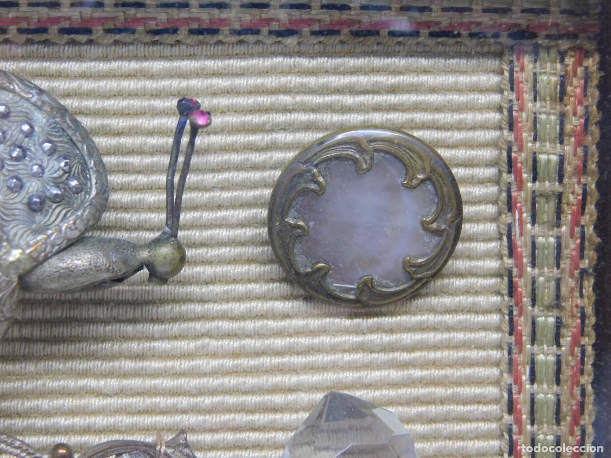 Antig&uuml;edades: CONJUNTO DE BROCHES Y HEBILLA - Foto 9