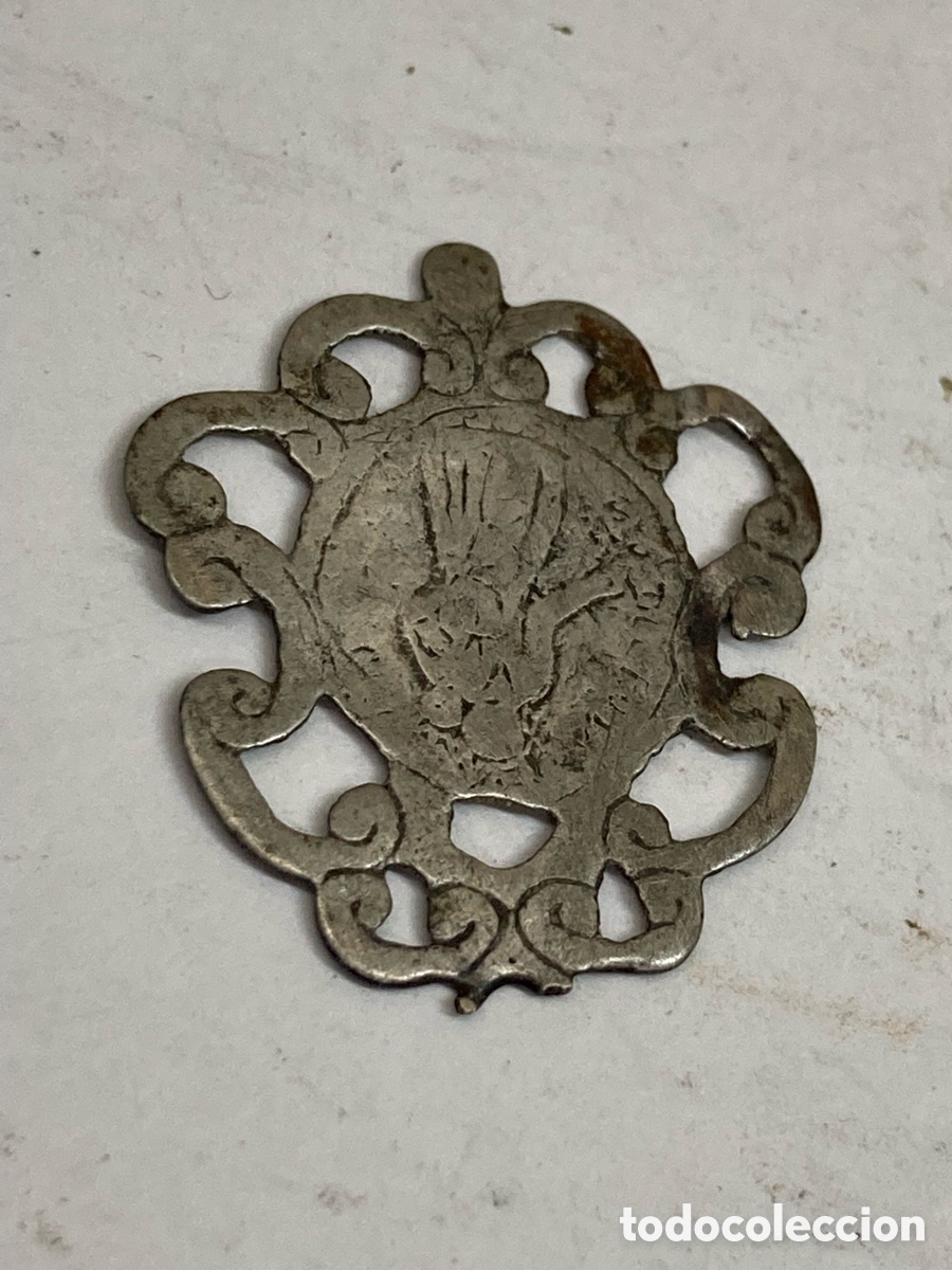 Antig&uuml;edades: Medalla religiosa de plata C346 - Foto 1