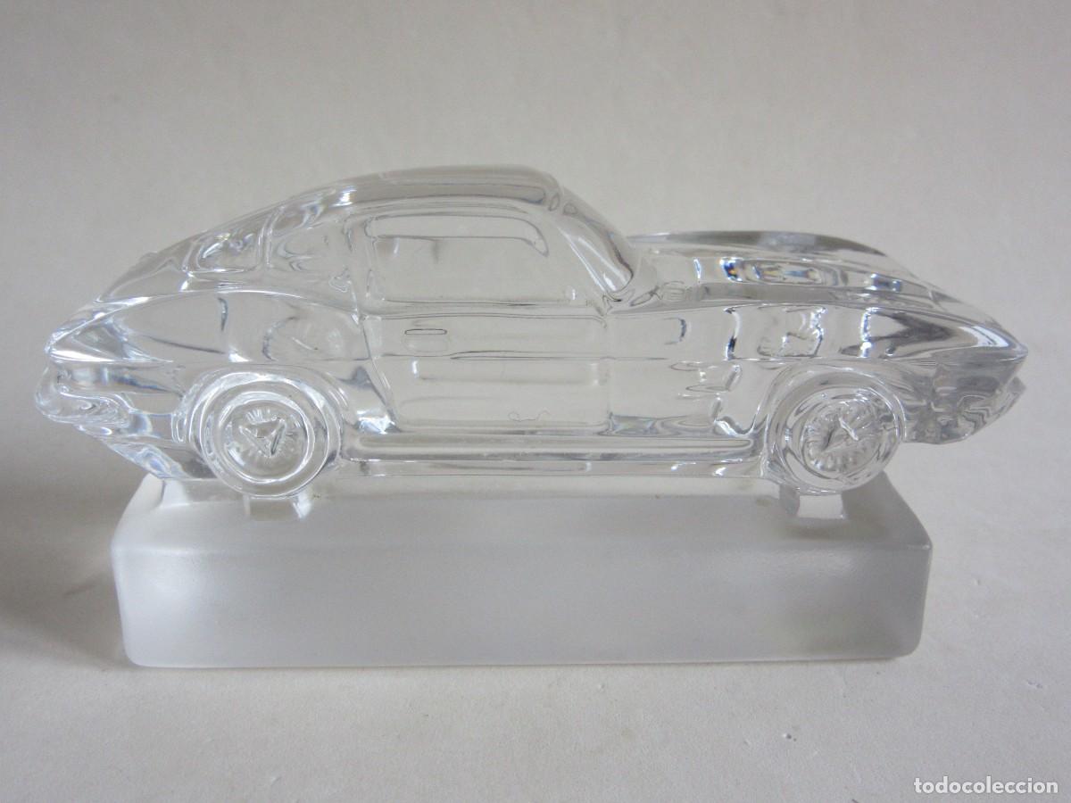 Antig&uuml;edades: REPLICA DE CORVETTE STINGRAY 1963 EN CRISTAL DE GOEBEL - Foto 2