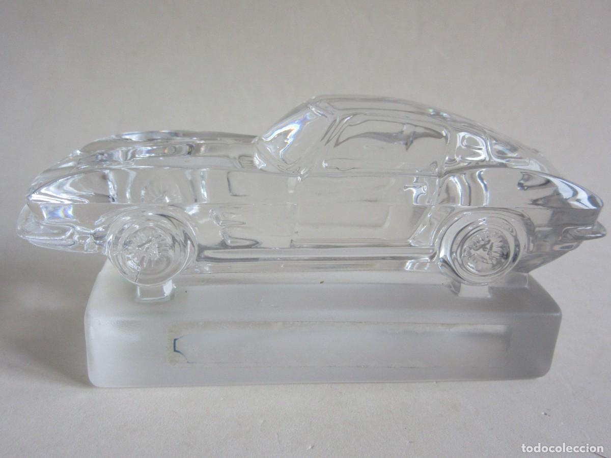 Antig&uuml;edades: REPLICA DE CORVETTE STINGRAY 1963 EN CRISTAL DE GOEBEL - Foto 4